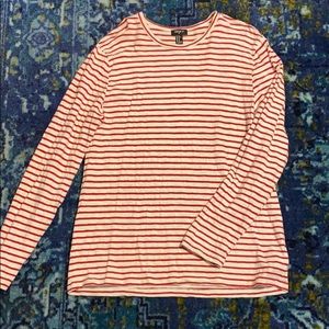 Forever 21 Long Sleeve Striped Waldo Shirt